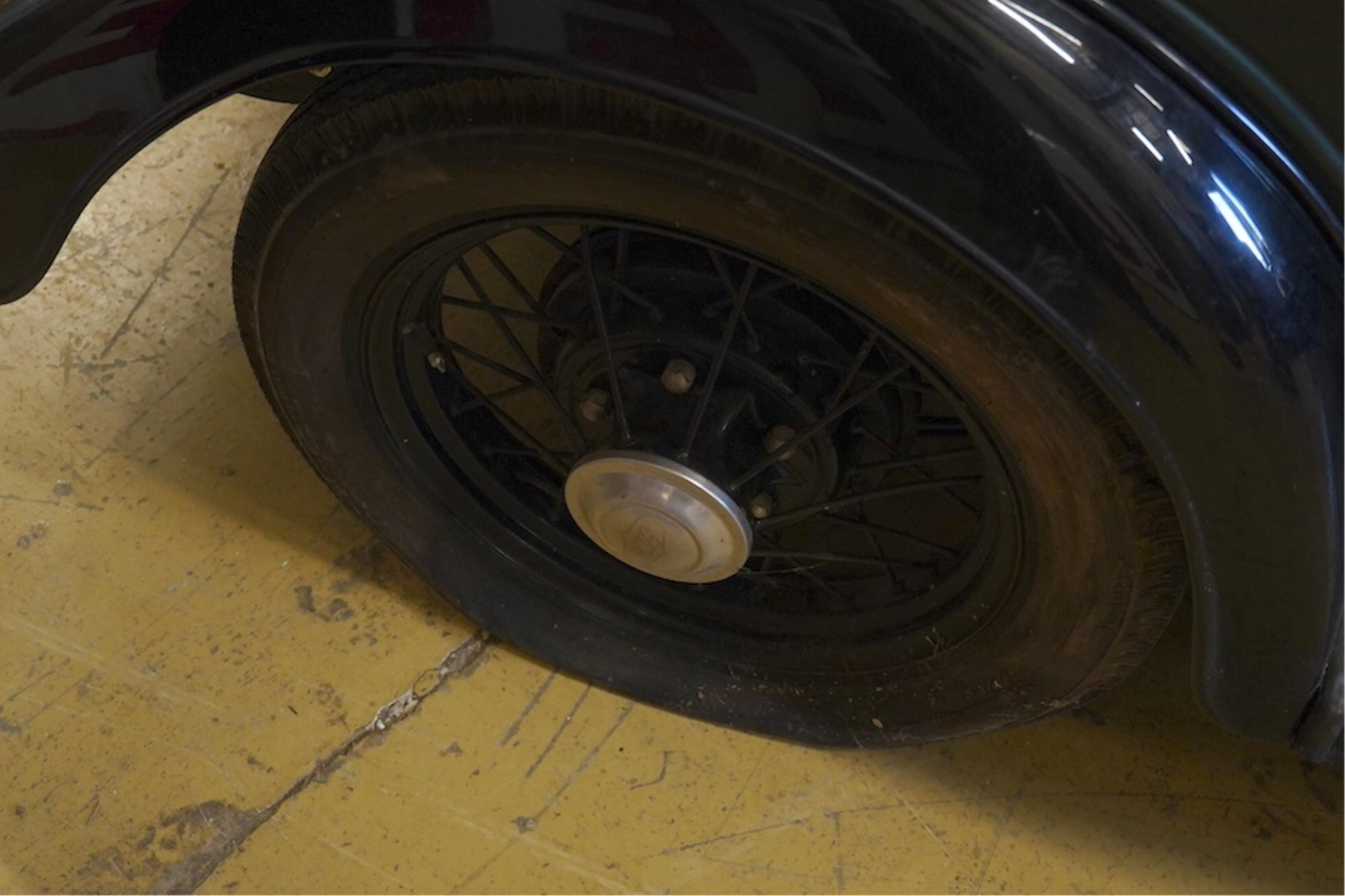 A 1936 Ford Model Y saloon, reg. no. CYM868, 885cc, dark green, odometer showing 93,057 miles. Restored by the late owner, to a very high standard and winner of seven Concours d’Elegance awards
